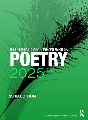 International Who's Who in Poetry 2025 - 