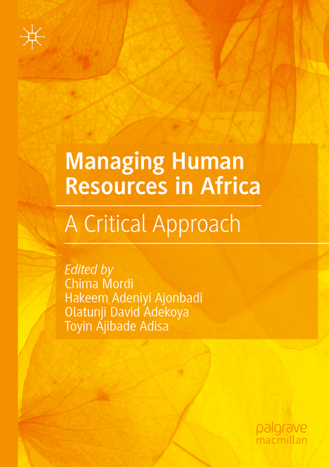 Managing Human Resources in Africa - 