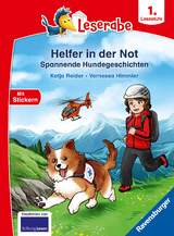 Helfer in der Not - Spannende Hundegeschichten - lesen lernen mit dem Leseraben - Erstlesebuch - Kinderbuch ab 6 Jahren - Lesenlernen 1. Klasse Jungen und Mädchen (Leserabe 1. Klasse) - Katja Reider