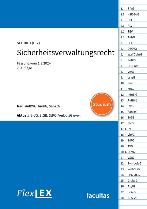 FlexLex Sicherheitsverwaltungsrecht | Studium - 