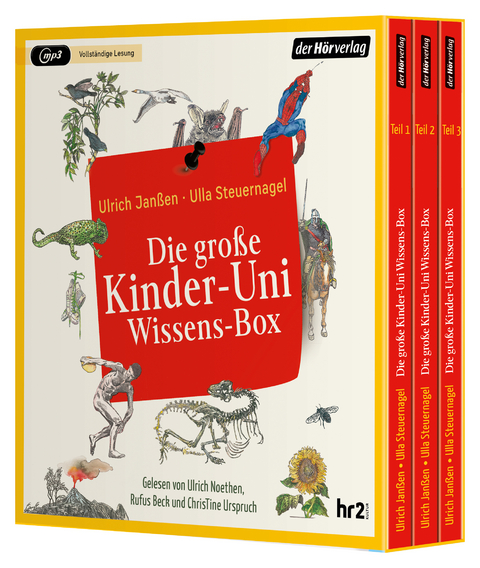 Die große Kinder-Uni Wissens-Box - Ulrich Janßen, Ulla Steuernagel