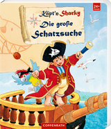 Käpt'n Sharky – Die große Schatzsuche (Pappbilderbuch) - Jutta Langreuter