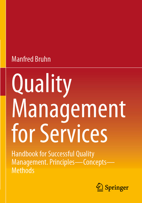 Quality Management for Services - Manfred Bruhn