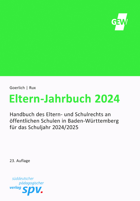 Eltern-Jahrbuch 2024 - Inge Goerlich, Michael Rux