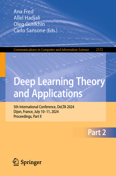 Deep Learning Theory and Applications - 