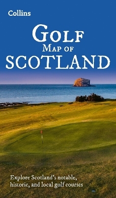 Collins Golf Map of Scotland -  Collins Maps