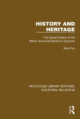 History and Heritage - Alan Fox