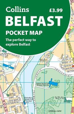 Belfast Pocket Map -  Collins Maps