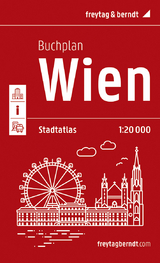 Wien, Buchplan, Städteatlas 1:20.000, freytag & berndt - 