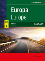 Europa, Autoatlas 1:800.000, freytag & berndt - 