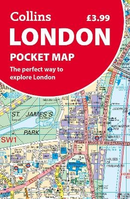 London Pocket Map -  Collins Maps