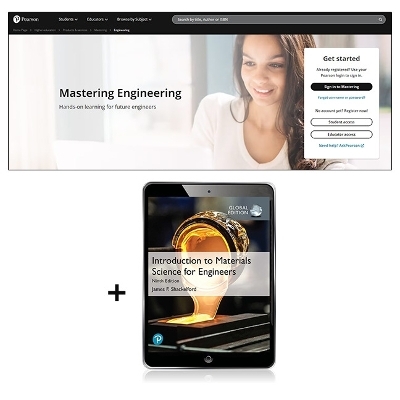 Introduction to Materials Science for Engineers, Global Edition -- Modified Mastering Engineering with Pearson eText - James Shackelford