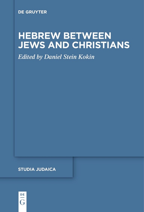 Hebrew between Jews and Christians - 