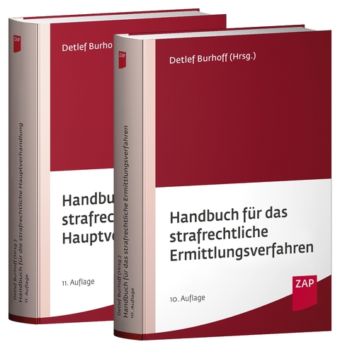 Paket Handbuch für das strafrechtliche Ermittlungsverfahren und Handbuch für die strafrechtliche Hauptverhandlung - 