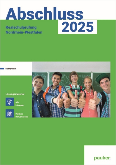 Abschluss 2025 - MSA Realschule NRW - Lösungsband -  Bergmoser + Höller Verlag AG