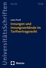 Innungen und Innungsverbände im Tarifvertragsrecht - Lukas Preuß