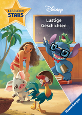 Disney: Lustige Geschichten mit Stitch und Vaiana - Lesen lernen mit den Leselernstars - Erstlesebuch - Kinder ab 6 Jahren - Lesen üben 1. Klasse - Sarah Dalitz