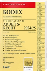 KODEX Studienausgabe Arbeitsrecht 2024/25 - 