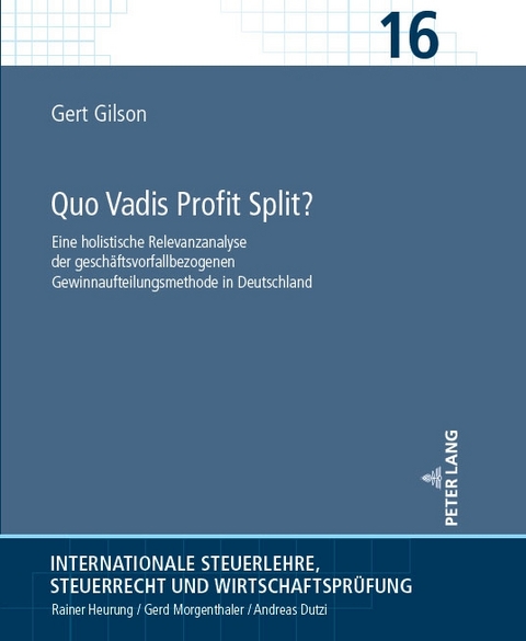 Quo Vadis Profit Split? - Gert Gilson