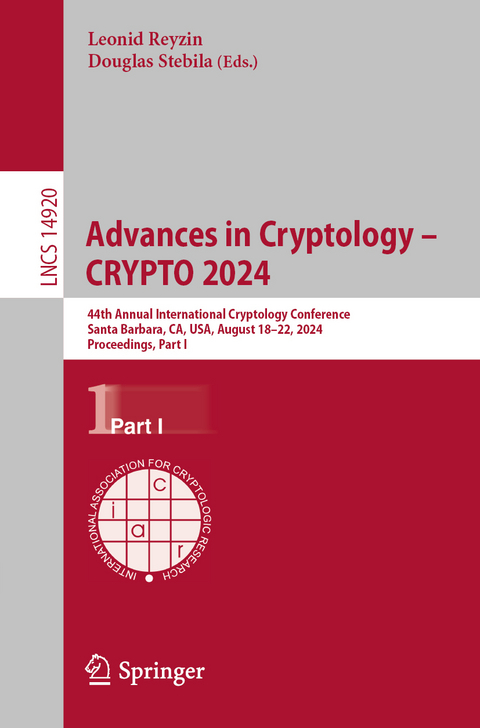 Advances in Cryptology – CRYPTO 2024 - 