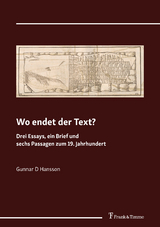 Wo endet der Text? - Gunnar D. Hansson