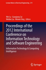 Proceedings of the 2012 International Conference on Information Technology and Software Engineering - 