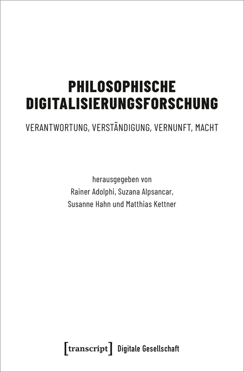 Philosophische Digitalisierungsforschung - 