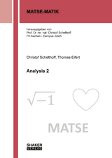 Analysis 2 - Schelthoff, Christof; Eifert, Thomas