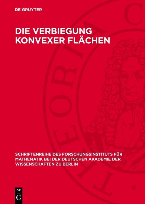 Die Verbiegung konvexer Flächen