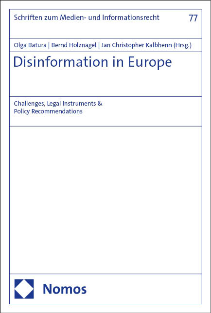 Disinformation in Europe - 