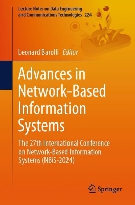 Advances in Network-Based Information Systems - 