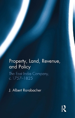 Property, Land, Revenue, and Policy - J. Albert Rorabacher