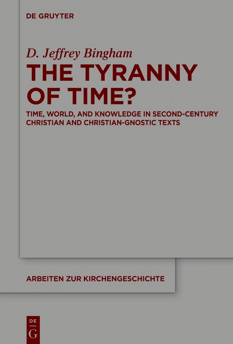 The Tyranny of Time? - D. Jeffrey Bingham