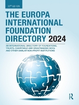 Europa International Foundational Directory 2024 - Publications, Europa