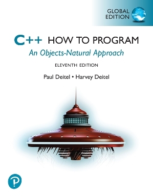 C++ How to Program, Global Edition - Paul Deitel,  Deitel & Harvey Associates