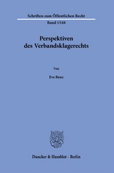 Perspektiven des Verbandsklagerechts - Eva Banz