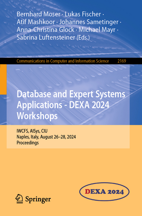 Database and Expert Systems Applications - DEXA 2024 Workshops - 