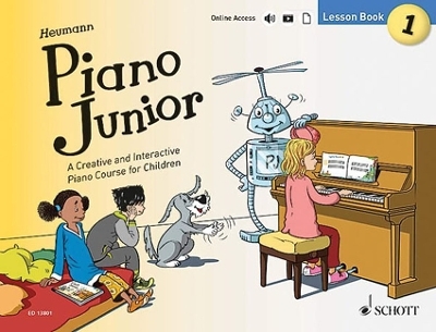 Piano Junior - Lesson Book 1 - Hans-Gunter Heumann