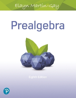 Prealgebra - Elayn Martin-Gay