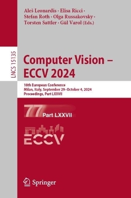 Computer Vision – ECCV 2024 - 