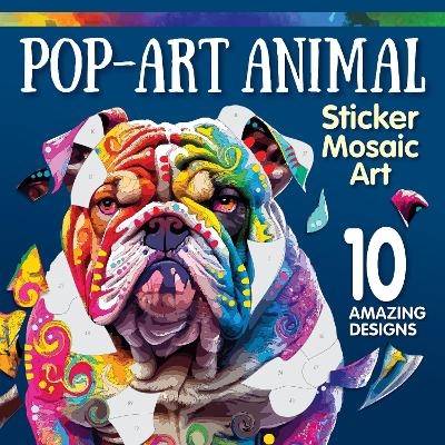 Pop-Art Animal Sticker Mosaic Art - Dean Russo