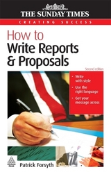 How to Write Reports and Proposals - Forsyth, Patrick