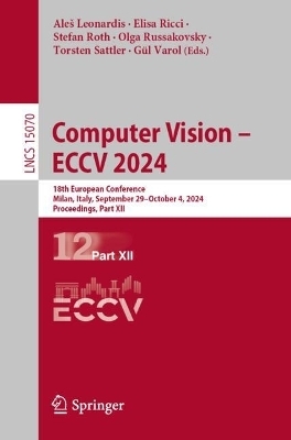 Computer Vision – ECCV 2024 - 