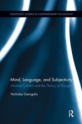 Mind, Language and Subjectivity - Nicholas Georgalis