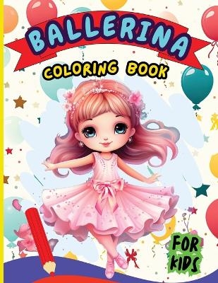 Ballerina Coloring Book For Kids -  Peter