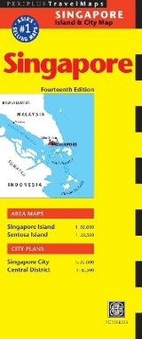 Singapore Travel Map Fourteenth Edition - Periplus Editors