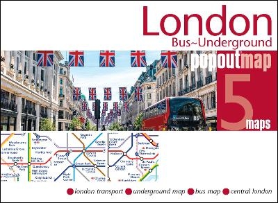 London Bus and Underground PopOut Map - 