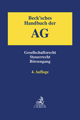 Beck'sches Handbuch der AG - Drinhausen, Florian; Eckstein, Hans-Martin