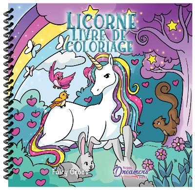 Licorne livre de coloriage - Young Dreamers Press