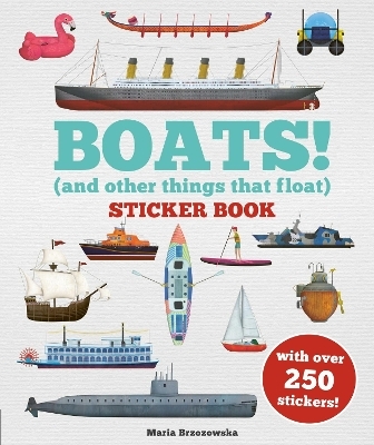 Boats! Sticker Book - Bryony Davies